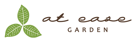 at ease GARDEN logo mark